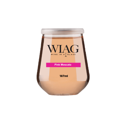 WIAG Pink Moscato 24 Pack - 187mL - Clearance stock Only - WIAG Global